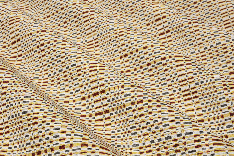 tissu outdoor petit motif abstrait
