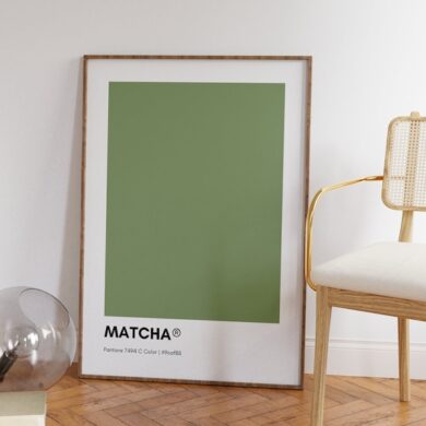 couleur vert matcha