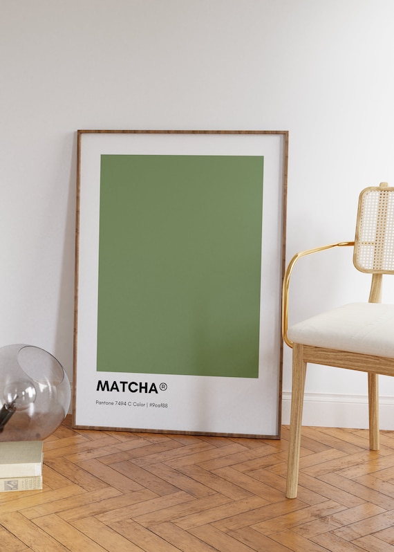 couleur vert matcha